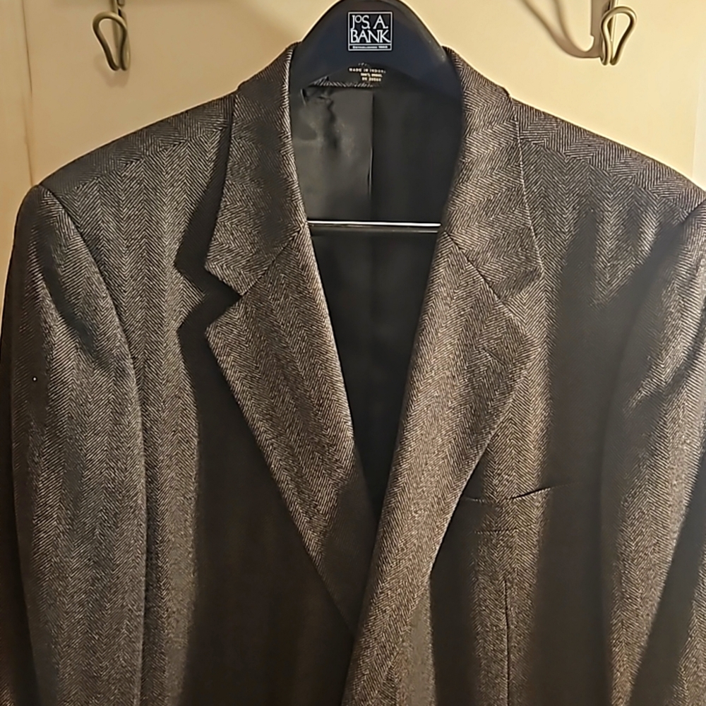 Wool Herringbone Men's Sportcoat